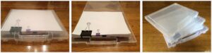 Keeping Order with Binder Clips - Home Organization Keeping Order with Binder Clips -