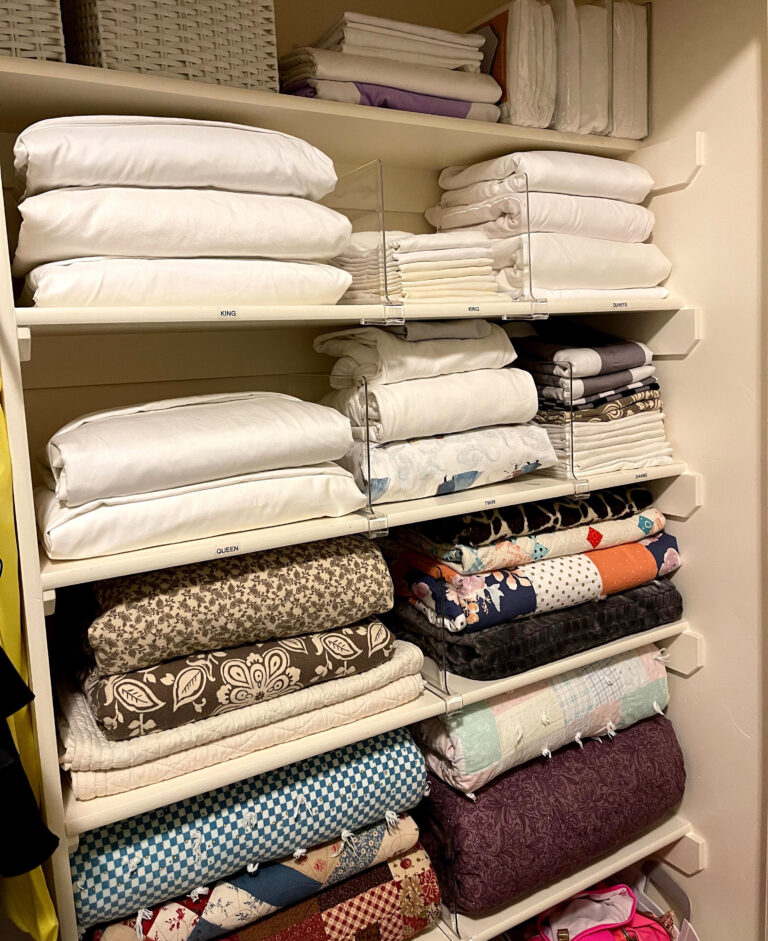 Tidying Your Linen Closet