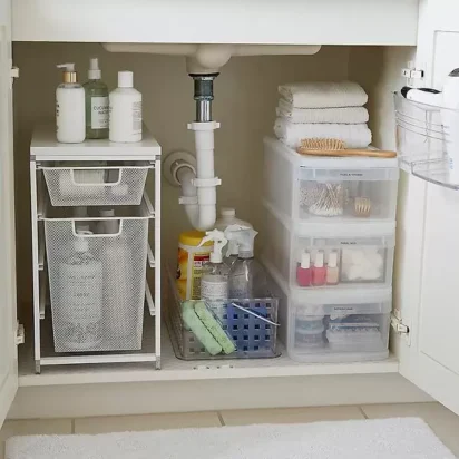 organizing under the sink - Home Organization