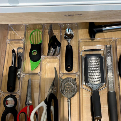 Kitchen Tools Organization -