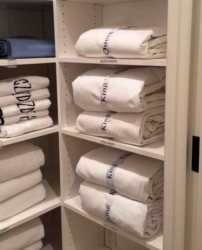 Tidying Your Linen Closet -