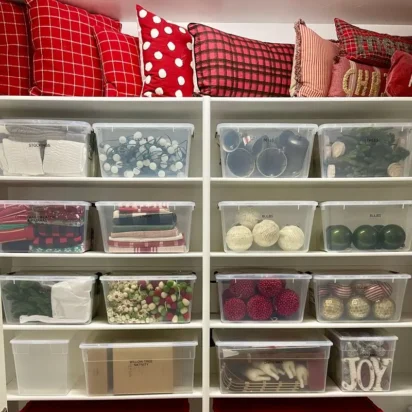 organization tips for your home during the holidays