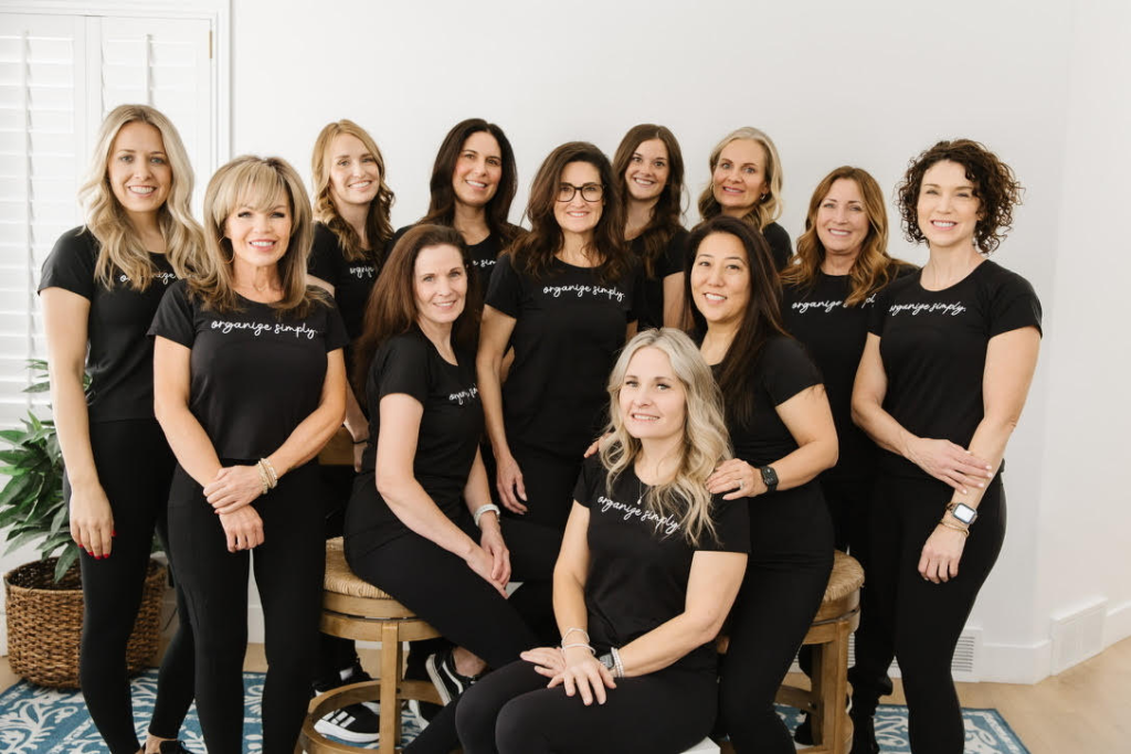 Organize Simply team of professional home organizers serving clients throughout Utah.