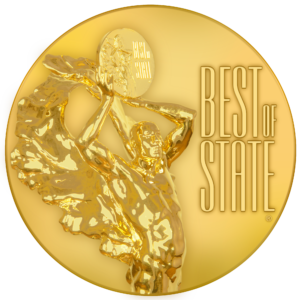 Best of State award medal earned by Organize Simply.