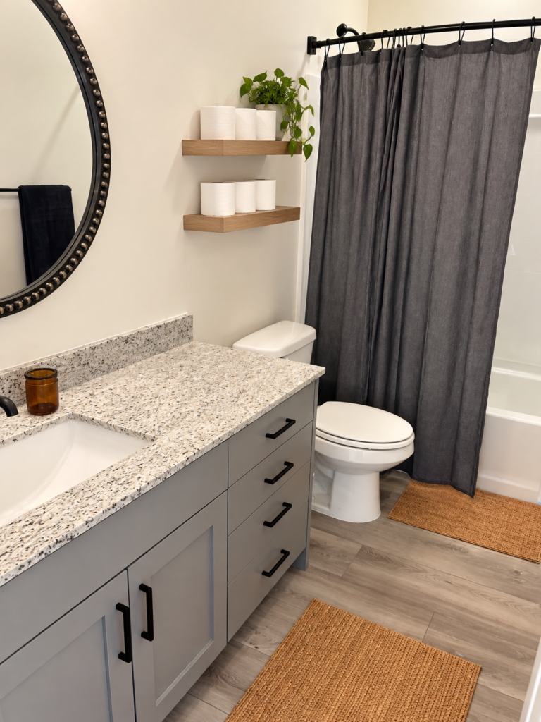 How to Maximize Storage Using Wall Shelving - Home Organization Bathroom wall shelving ideas for towels and toiletries